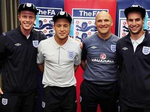 Supporting image for story: Harriers trio play but England lose