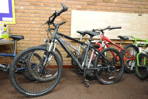 An electric powered bicycle