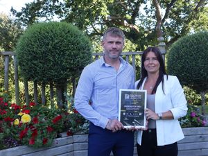 Supporting image for story: Husband and wife 'trailblazers' celebrate national success for Oswestry business