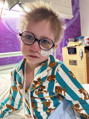 Dulcie, aged nine, from Telford stars in Kids Like Us, a documentary produced by Children with Cancer UK