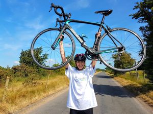 Supporting image for story: Pedalling professor's wheelie wild challenge