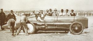 The Sunbeam at Pendine Sands