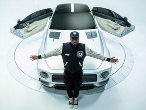 Supporting image for story: Mercedes collaborates with will.i.am on custom supercar