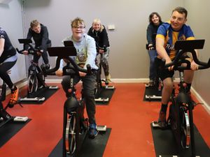 Supporting image for story: Gruelling spinathon by students and staff is set to raise funds for specialist college 