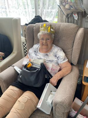 Vera enjoyed her 89th birthday