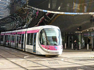 Supporting image for story: Midland Metro numbers jump by a third after Birmingham extension