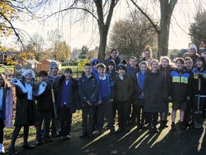 Supporting image for story: Pupils join major effort to restore local rivers and create greener school grounds
