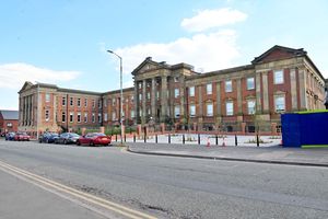 The former Royal Hospital building in Wolverhampton. Photo: Steve Leath