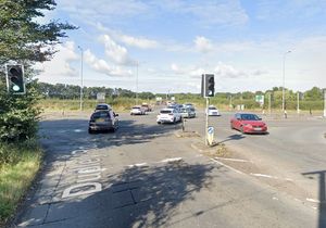 The A449 Wolverhampton Road's junction with the B4176 Dudley Road at Himley House. Photo: Google
