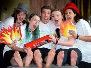 Supporting image for story: Brave fundraisers to tackle scorching fire walk for Wolverhampton charity