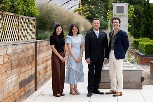 Councillor Martin Murray with the 'We Are Staffordshire' team