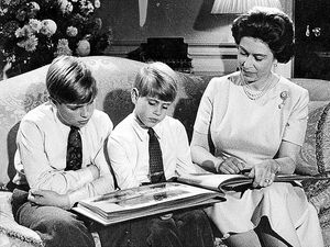 Supporting image for story: The Queen raised her children with defined roles
