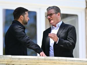 Sir Keir Starmer meets Volodymyr Zelensky