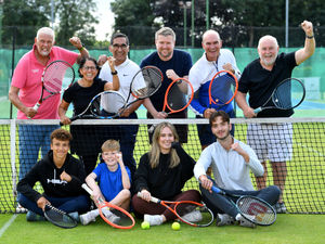 Supporting image for story: Tennis club's pride at Wimbledon success of Wolverhampton's 17-year-old Henry Searle 