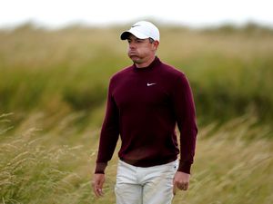 Supporting image for story: Rory McIlroy, Tiger Woods and Justin Thomas among victims of wind at Royal Troon