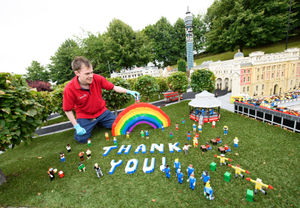 A range of Lego figures have been created at the attraction. Photo: Hordle/INhouse
