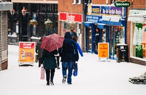 2018: Snow in Wellington, Telford
