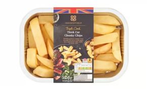 What the Co-op's Triple Cook Thick Cut Chunky Chips should look like - but several packets contain dauphinoise potatoes instead - February 10, 2026 | Co-op