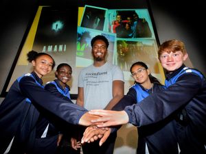 Supporting image for story: Inspirational storyteller, social entrepreneur and youth coach pays visit to Wolverhampton school