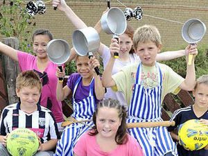 Supporting image for story: Kids get creative at Tipton school