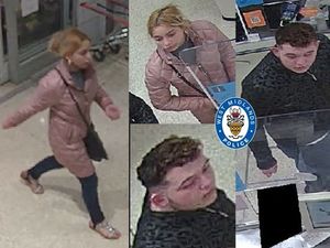 Supporting image for story: Police hunting pair after money taken from Walsall supermarket till