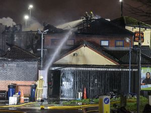 Supporting image for story: Man rescued as 'accidental' fire rips through Birmingham restaurant next to A34