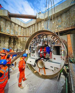 A huge tunnel is being built in the Elan Valley to improve our region's water supply