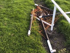 Supporting image for story: Thieves steal balls and goalposts from Telford children's football team