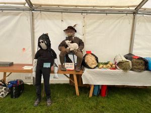 An Ozzy Osbourne scarecrow and an old drover were just two of the fantastic entries