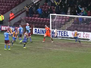 Supporting image for story: Scunthorpe 0 Shrewsbury Town 1 - video highlights