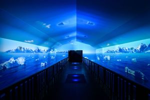 Shared VR tunnel for the 2016 London Boat Show