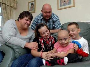 Supporting image for story: Brave Lauren, aged 9, helps sister survive
