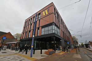 The new campus opened for the first time to students on November 4