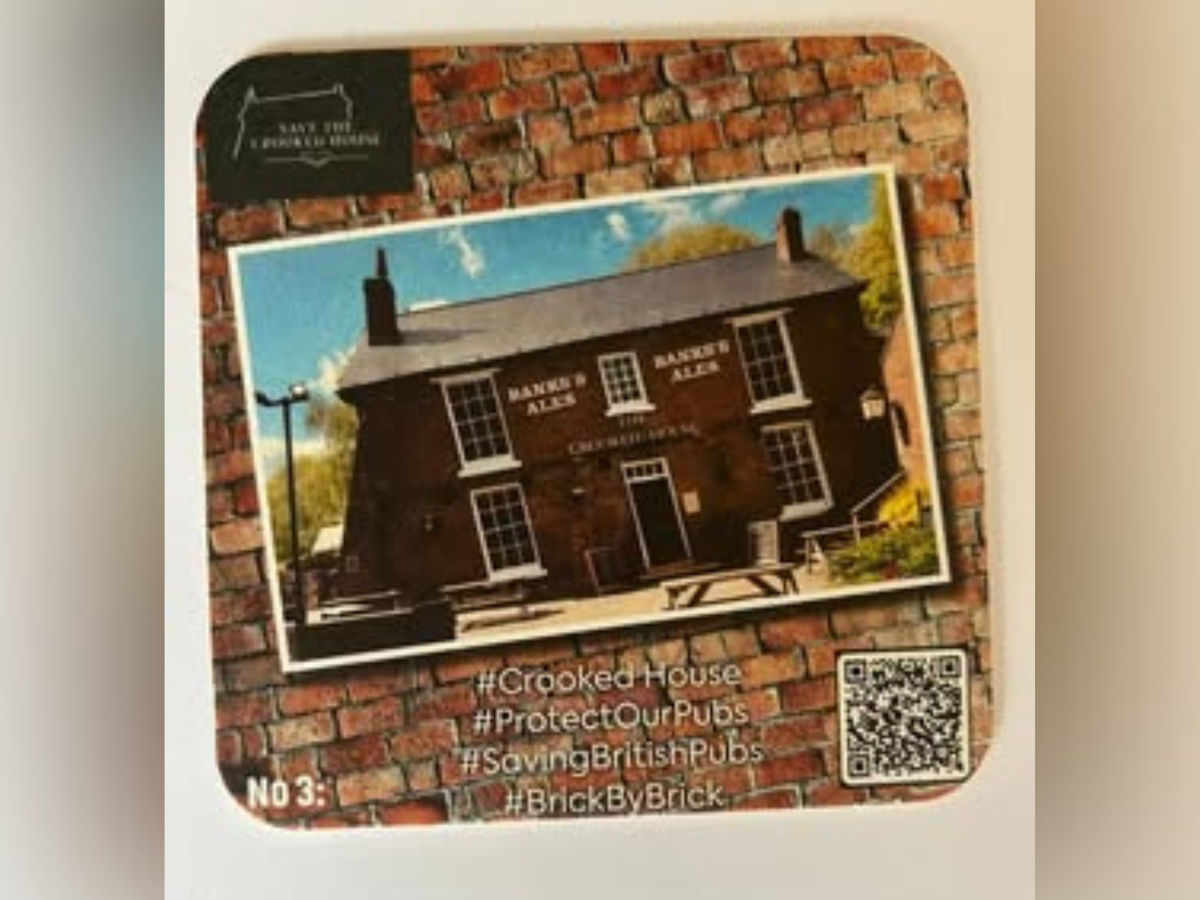 Keeping the spirit of the Crooked House alive: Campaigners host pop-up show at venue near site of famous former wonky pub