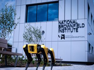 Supporting image for story: Robotic dog spotted taking digital construction to the next level