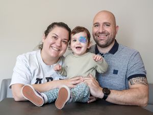 Supporting image for story: Medics use novel method to design prosthetic eye for baby who beat rare cancer