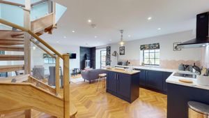 Inside the former water mill. Picture: Mannleys Sales & Lettings/Rightmove. 