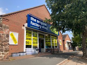 The Original Factory Shop, Market Drayton on Saturday, August 9.