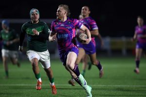 Todd Horner scored one of the 20 tries in a 110-0 win. Photo: Andy Shaw