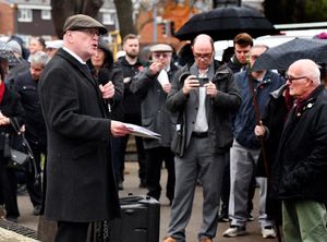 The Black Country Living Museum's John Homer speaking at the event. Photo: Tim Thursfield