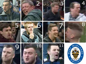 Supporting image for story: Wanted: Suspects pictured after Villa vs Albion FA Cup trouble