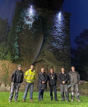 Celebrating the new lighting