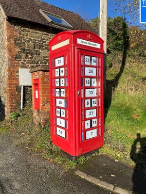 All Stretton's advent call box (All Stretton Village Society)