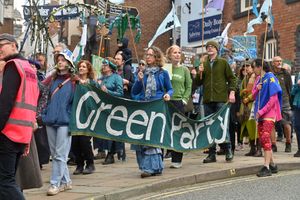 Shrewsbury river campaigners Up Sewage Creek hosting a family-friendly procession through the town on World Water Day