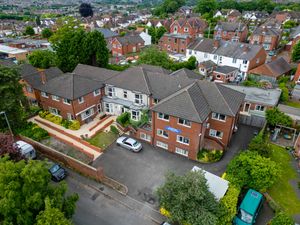 Aerial view of Comberton Nursing Home, Amblecote, Stourbridge