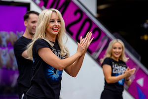 Lord of the Dance cast take over Birmingham New Street station Photo: Birmingham Alexandra 