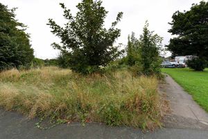 The area off New Street, Willenhall, where a giant new Aldi is due to be built