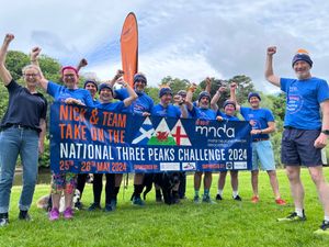 Supporting image for story: MND sufferer who conquered Three Peaks was 'inspired' by late rugby star and campaigner Rob Burrow
