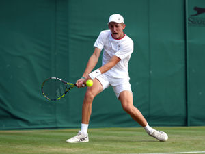 Supporting image for story: Wolverhampton tennis star Henry Searle not thinking about history books after Wimbledon semi-final win
