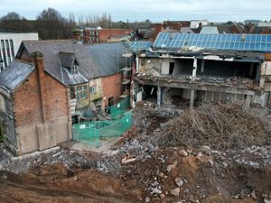 Supporting image for story: Watch: Demolition of Stafford's Guildhall shopping centre continues as part of ambitious transformation plans